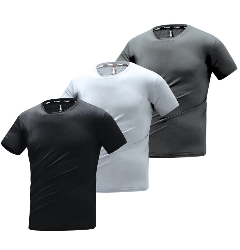 BAMBUSFIBER T-SHIRT | TRÆNINGSTRØJE 3-PAK MIX
