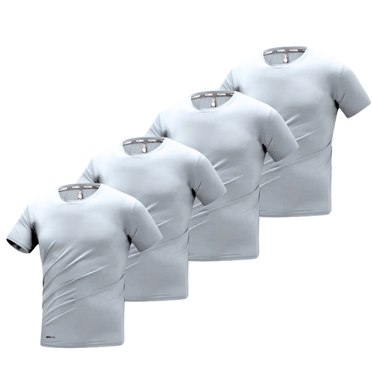 BAMBUSFIBER T-SHIRT | TRÆNINGSTRØJE 4-PAK HVID