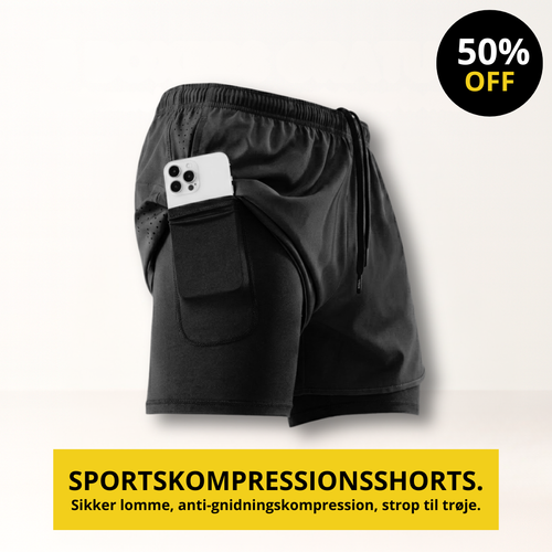 KOMPRESSIONSSHORTS I DRYFIT | TRÆNINGSSHORTS